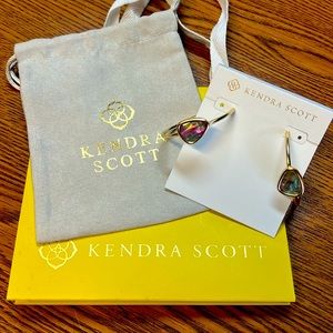 Kendra Scott gold hoop earrings